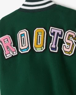 Barbie™ X Roots Kids 65 Varsity Jacket