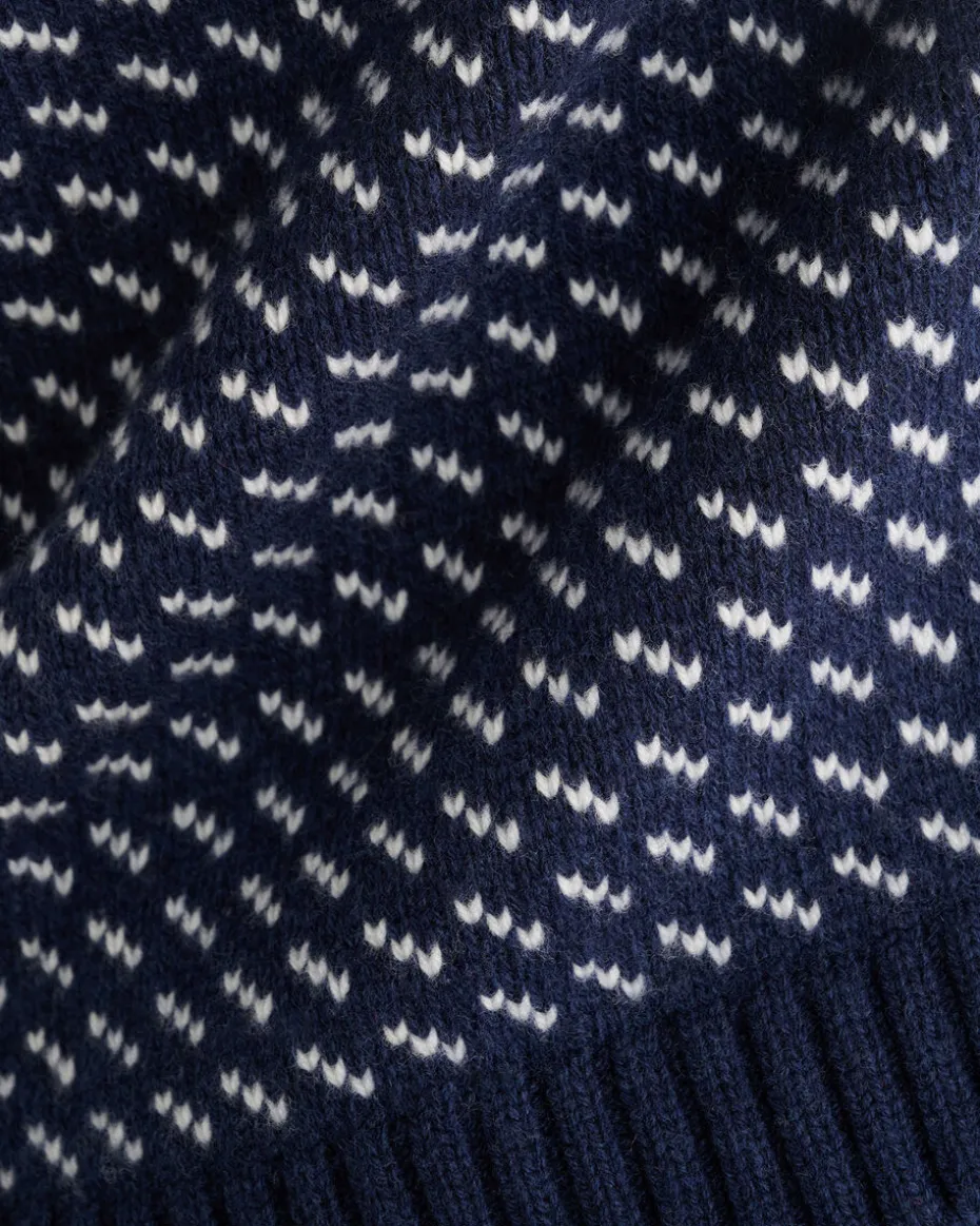 Falling Snow Oversized Crew