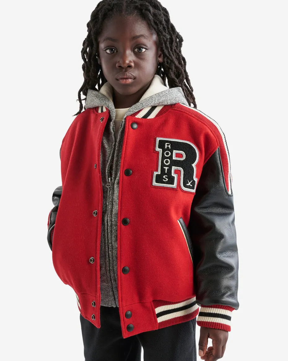 Kids Hockey Varsity Jacket